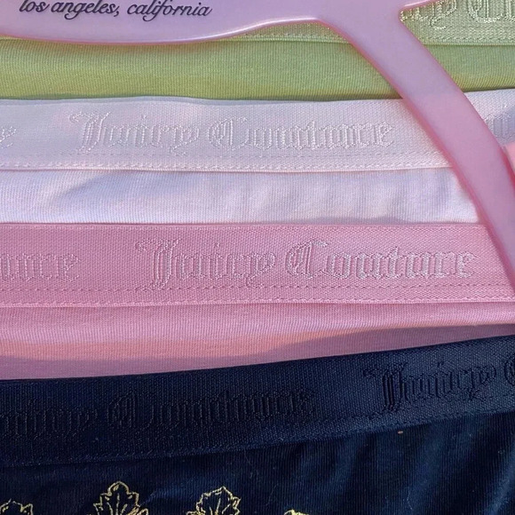 Juicy Couture Cotton Brief 5 Piece Underwear Panty Set NWT size Medium - Picture 6 of 7